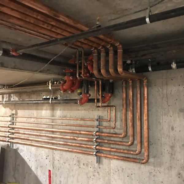 copper piping